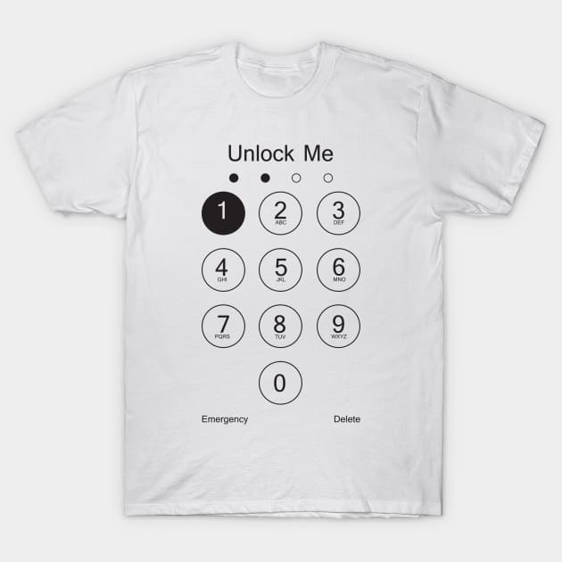 Unlock Me T-Shirt by clingcling